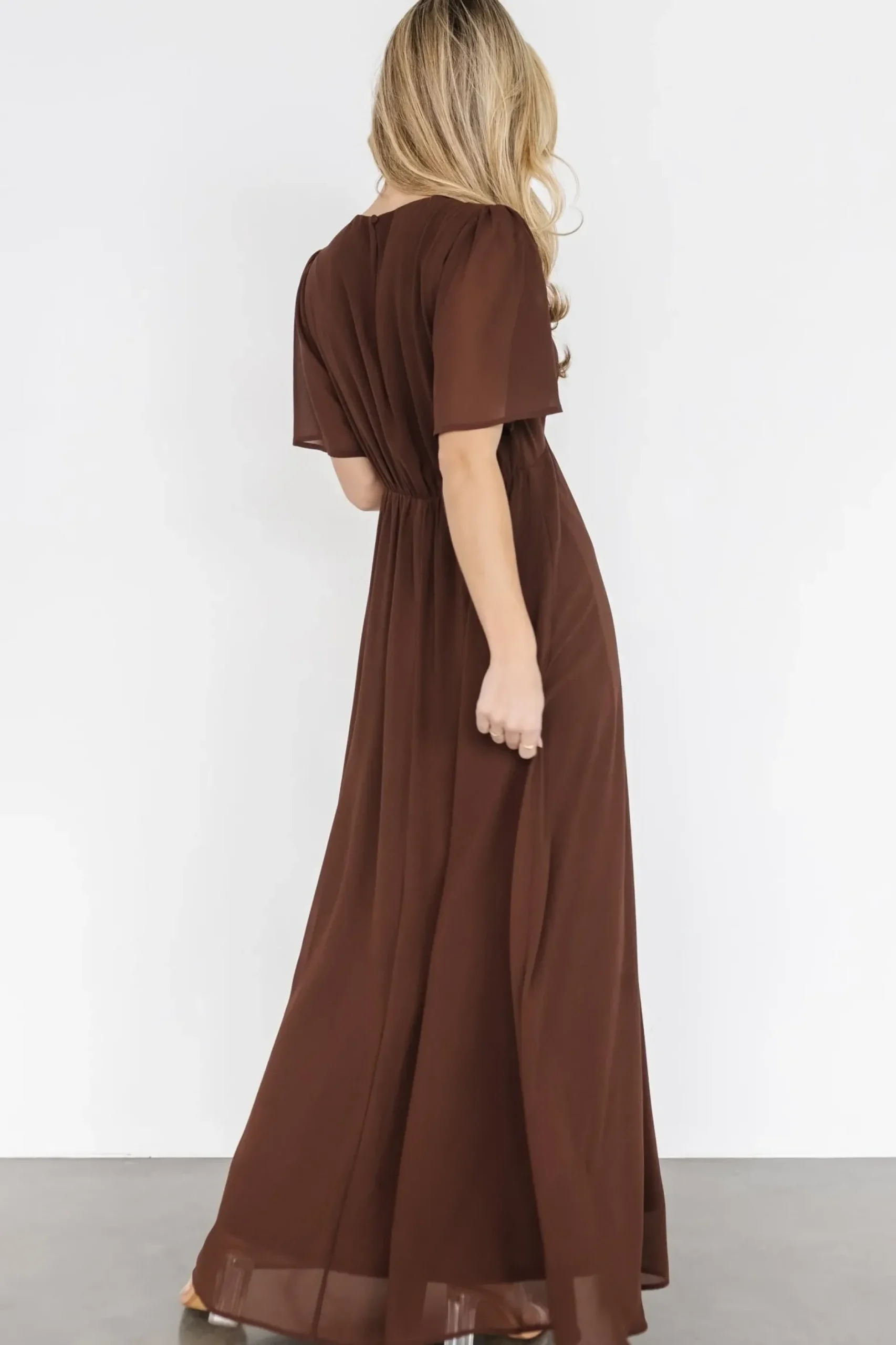 Baltic Born maxi dresses|WEDDING SUITE|Esti Maxi Dress | Espresso