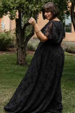 Baltic Born SALE|Evelyn Smocked Maxi Dress | Black