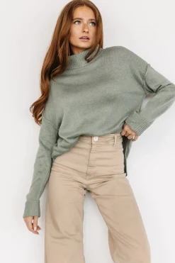Baltic Born sweaters|EXTENDED SIZING|Evermore Knit Sweater | Sage