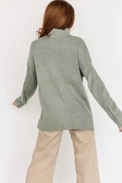 Baltic Born sweaters|EXTENDED SIZING|Evermore Knit Sweater | Sage