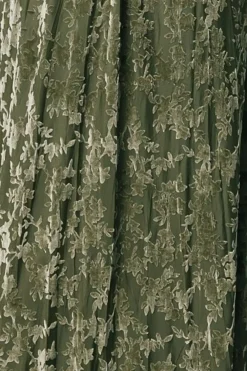 Baltic Born fabric swatches|Fabric Swatch - Everley Velvet | Dark Sage
