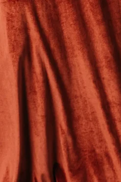 Baltic Born fabric swatches|Fabric Swatch - Meghan Velvet | Terracotta