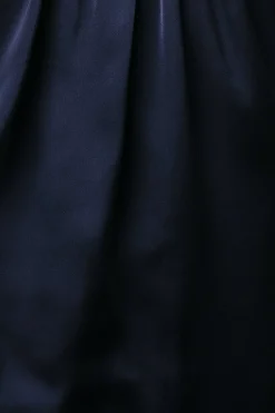 Baltic Born fabric swatches|Fabric Swatch - Sicily Satin | Navy
