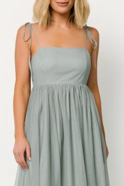 Baltic Born tulle styles|Fiona Tulle Maxi Dress | Eucalyptus