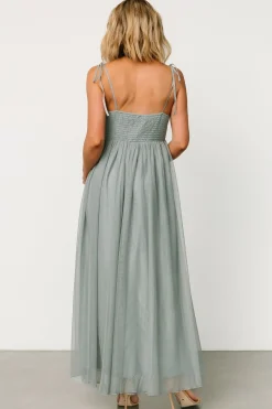 Baltic Born tulle styles|Fiona Tulle Maxi Dress | Eucalyptus