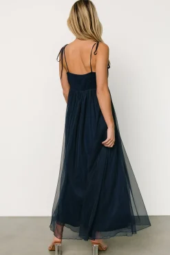 Baltic Born tulle styles|Fiona Tulle Maxi Dress | Midnight Blue