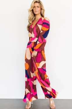 Baltic Born JUMPSUITS + ROMPERS|Fran Pleated Jumpsuit | Multi