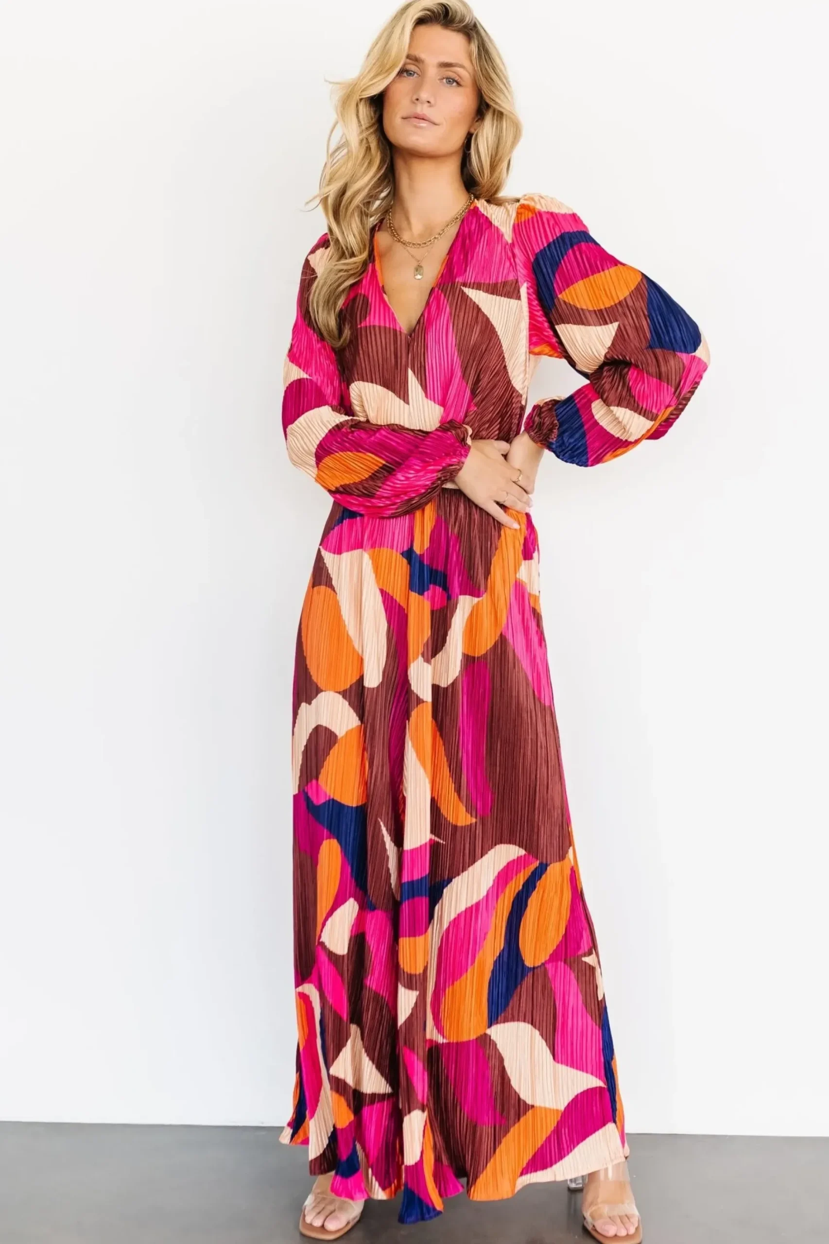 Baltic Born JUMPSUITS + ROMPERS|Fran Pleated Jumpsuit | Multi