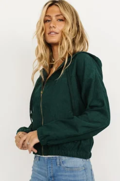 Baltic Born outerwear|Frankie Zip Jacket | Dark Green