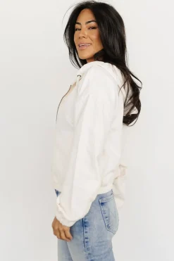 Baltic Born outerwear|Frankie Zip Jacket | Ivory