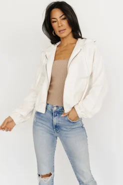 Baltic Born outerwear|Frankie Zip Jacket | Ivory