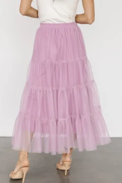 Baltic Born midi dresses|BOTTOMS|Galena Tulle Skirt | Dusty Orchid