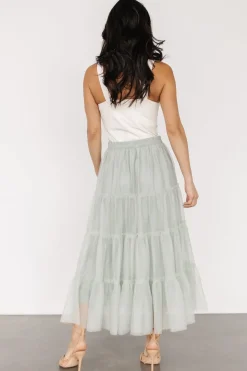 Baltic Born tulle styles|BOTTOMS|Galena Tulle Skirt | Light Sage