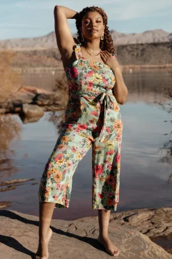 Baltic Born JUMPSUITS + ROMPERS|Gemma Jumpsuit | Sage Multi