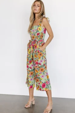 Baltic Born JUMPSUITS + ROMPERS|Gemma Jumpsuit | Sage Multi