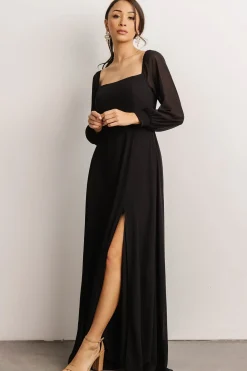 Baltic Born maxi dresses|WEDDING SUITE|Giselle Maxi Dress | Black