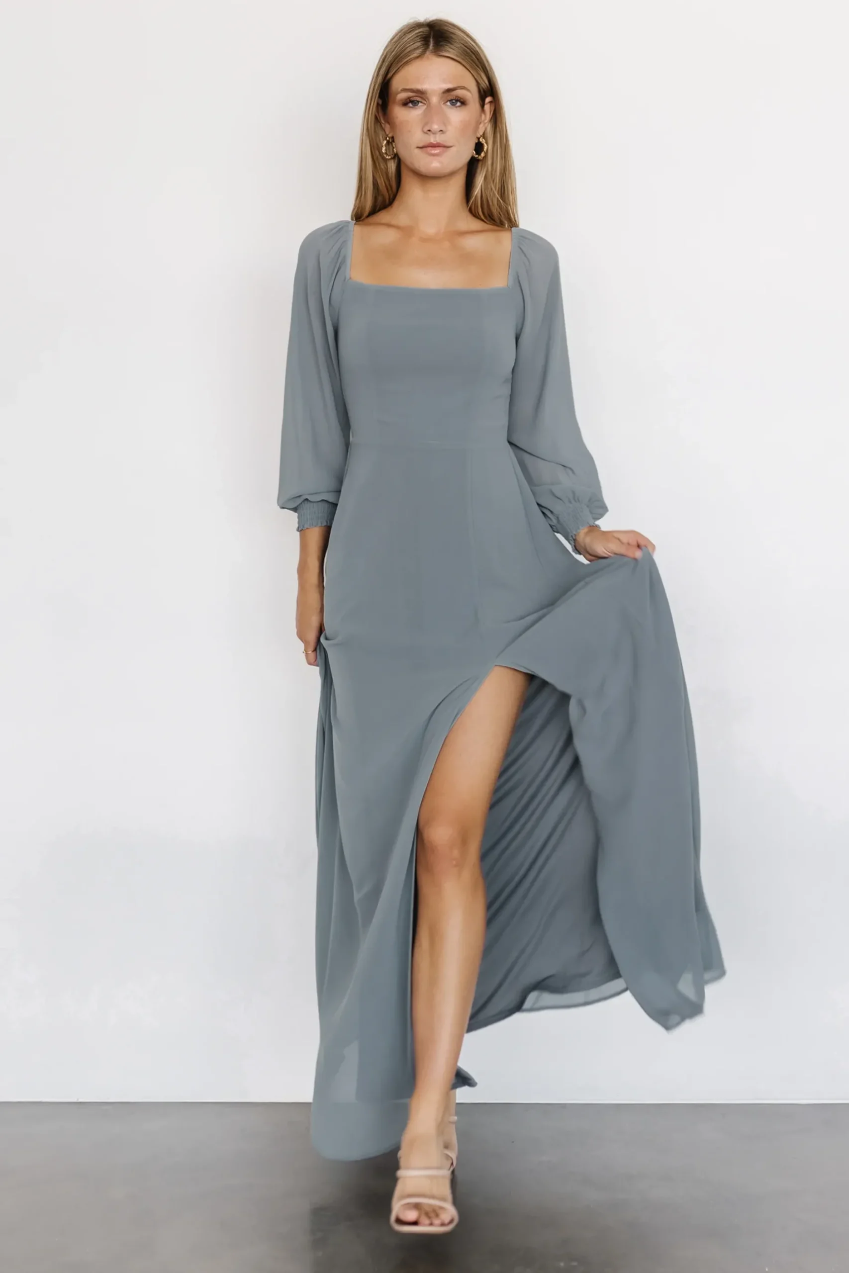 Baltic Born maxi dresses|WEDDING SUITE|Giselle Maxi Dress | Dusty Blue