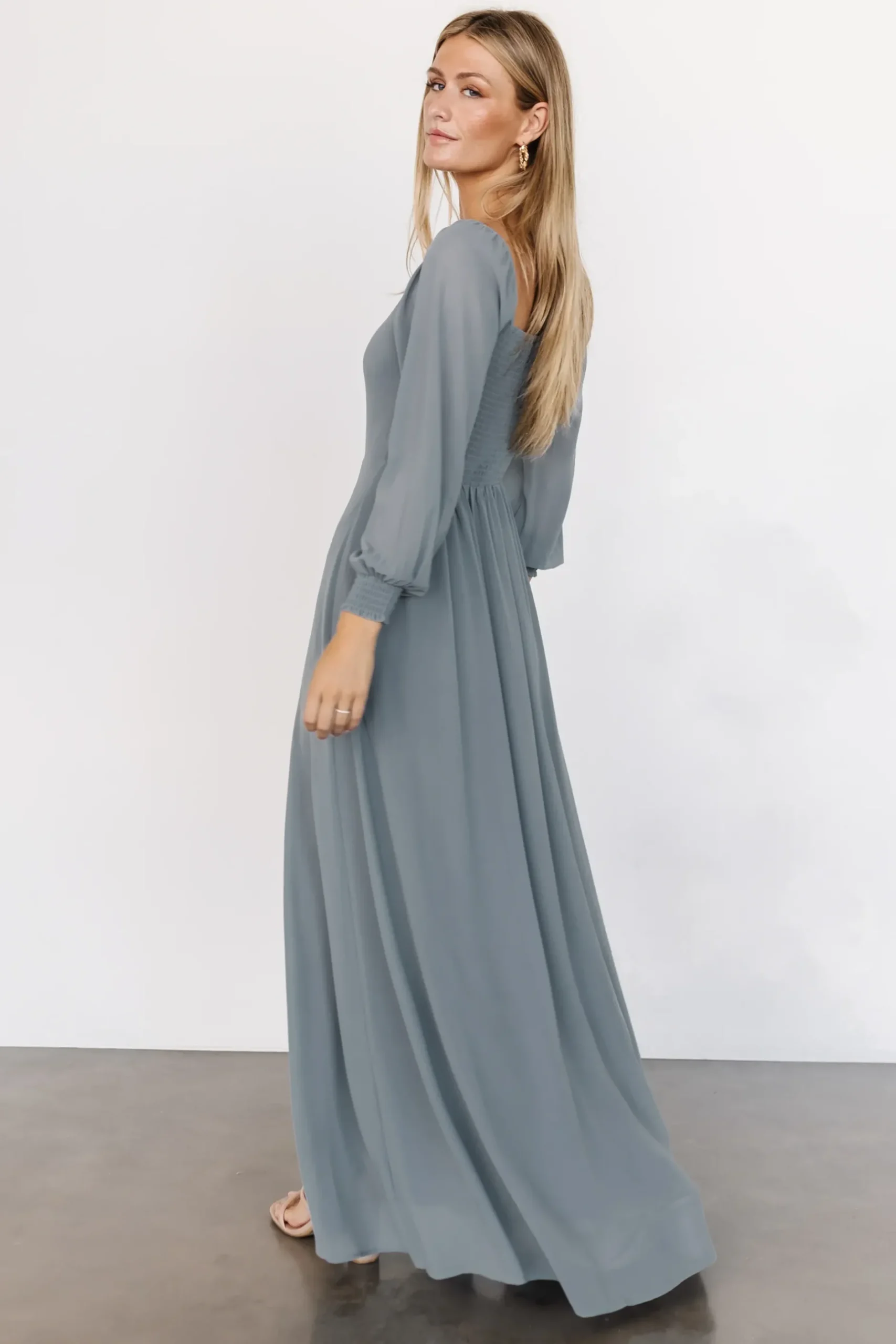Baltic Born maxi dresses|WEDDING SUITE|Giselle Maxi Dress | Dusty Blue