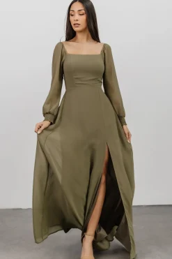 Baltic Born maxi dresses|WEDDING SUITE|Giselle Maxi Dress | Dusty Olive