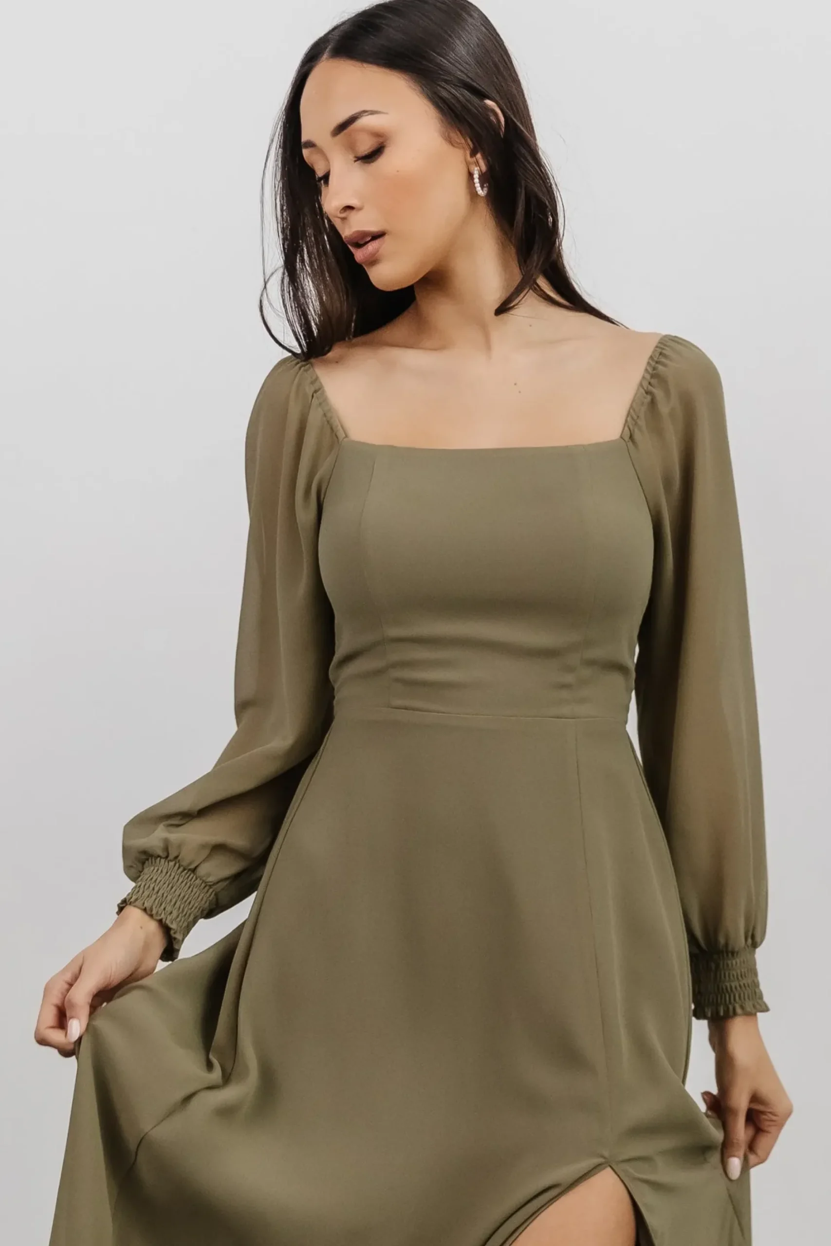 Baltic Born maxi dresses|WEDDING SUITE|Giselle Maxi Dress | Dusty Olive