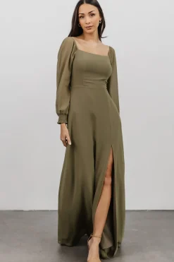 Baltic Born maxi dresses|WEDDING SUITE|Giselle Maxi Dress | Dusty Olive
