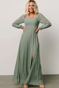 Baltic Born maxi dresses|WEDDING SUITE|Giselle Maxi Dress | Eucalyptus