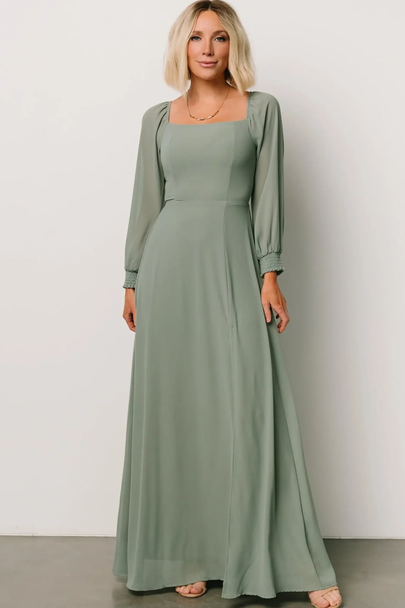 Baltic Born maxi dresses|WEDDING SUITE|Giselle Maxi Dress | Eucalyptus