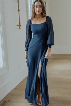 Baltic Born maxi dresses|WEDDING SUITE|Giselle Maxi Dress | Navy