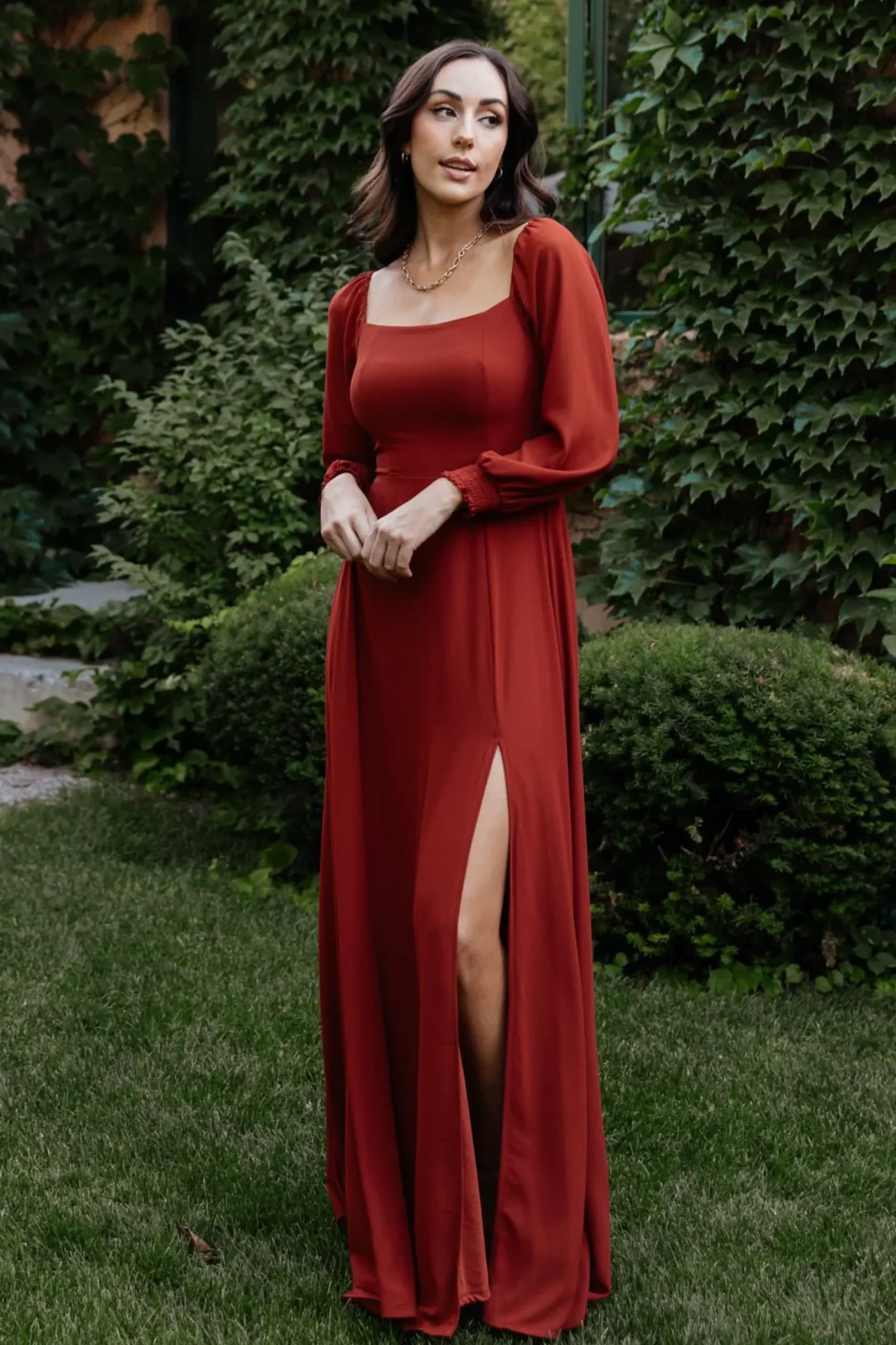 Baltic Born maxi dresses|WEDDING SUITE|Giselle Maxi Dress | Rust