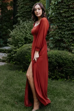Baltic Born maxi dresses|WEDDING SUITE|Giselle Maxi Dress | Rust