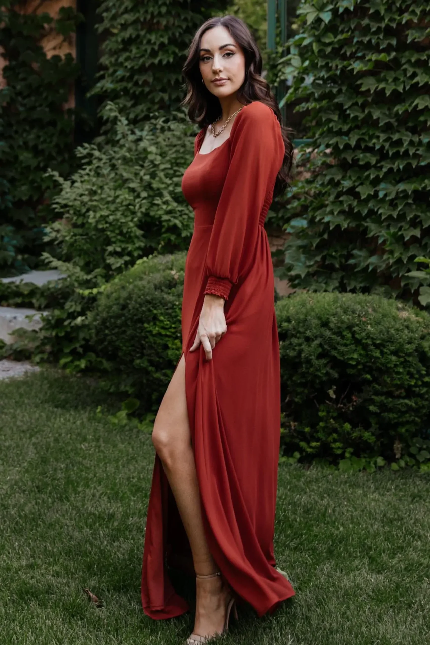Baltic Born maxi dresses|WEDDING SUITE|Giselle Maxi Dress | Rust