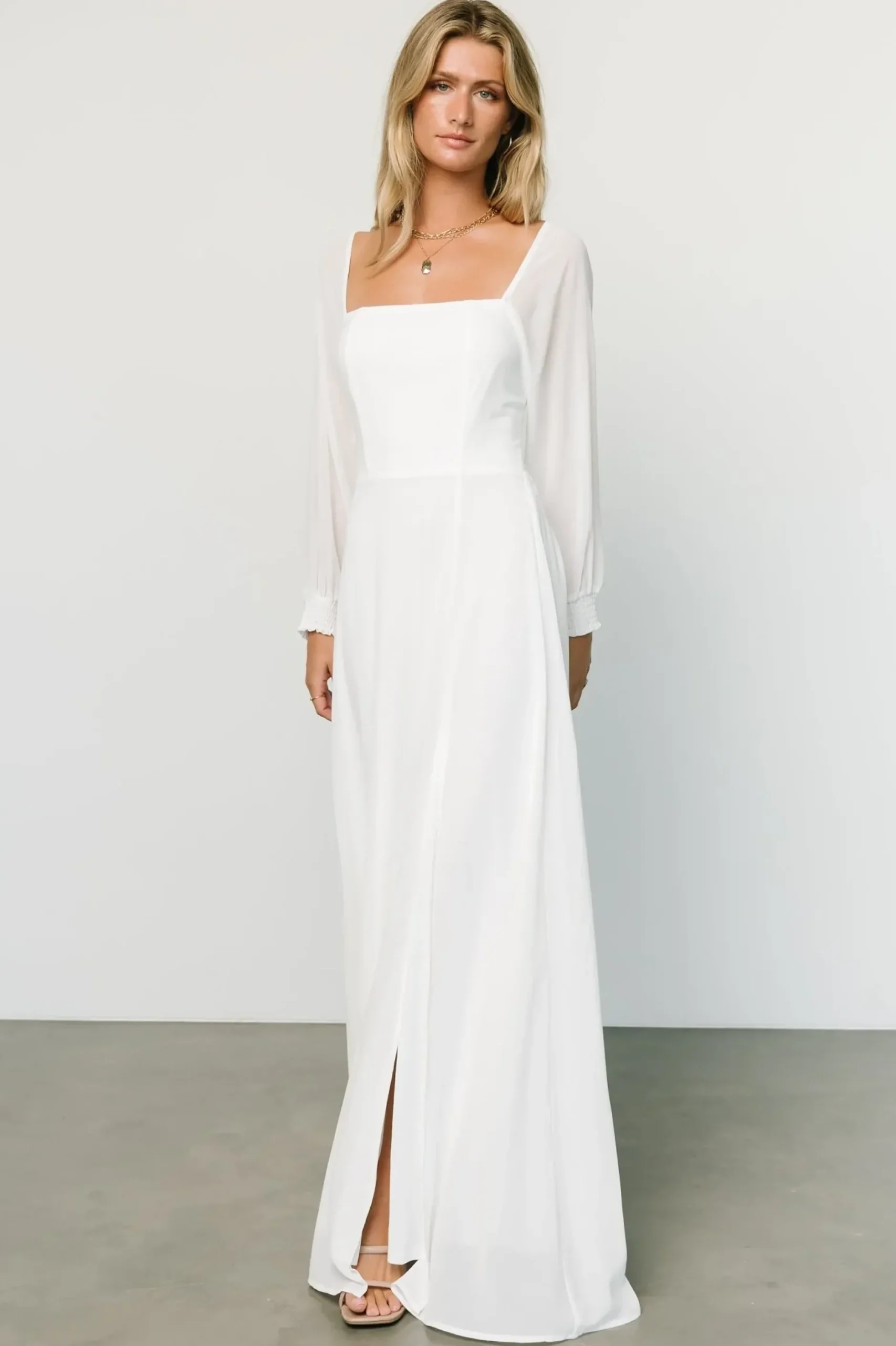 Baltic Born maxi dresses|WEDDING SUITE|Giselle Maxi Dress | White