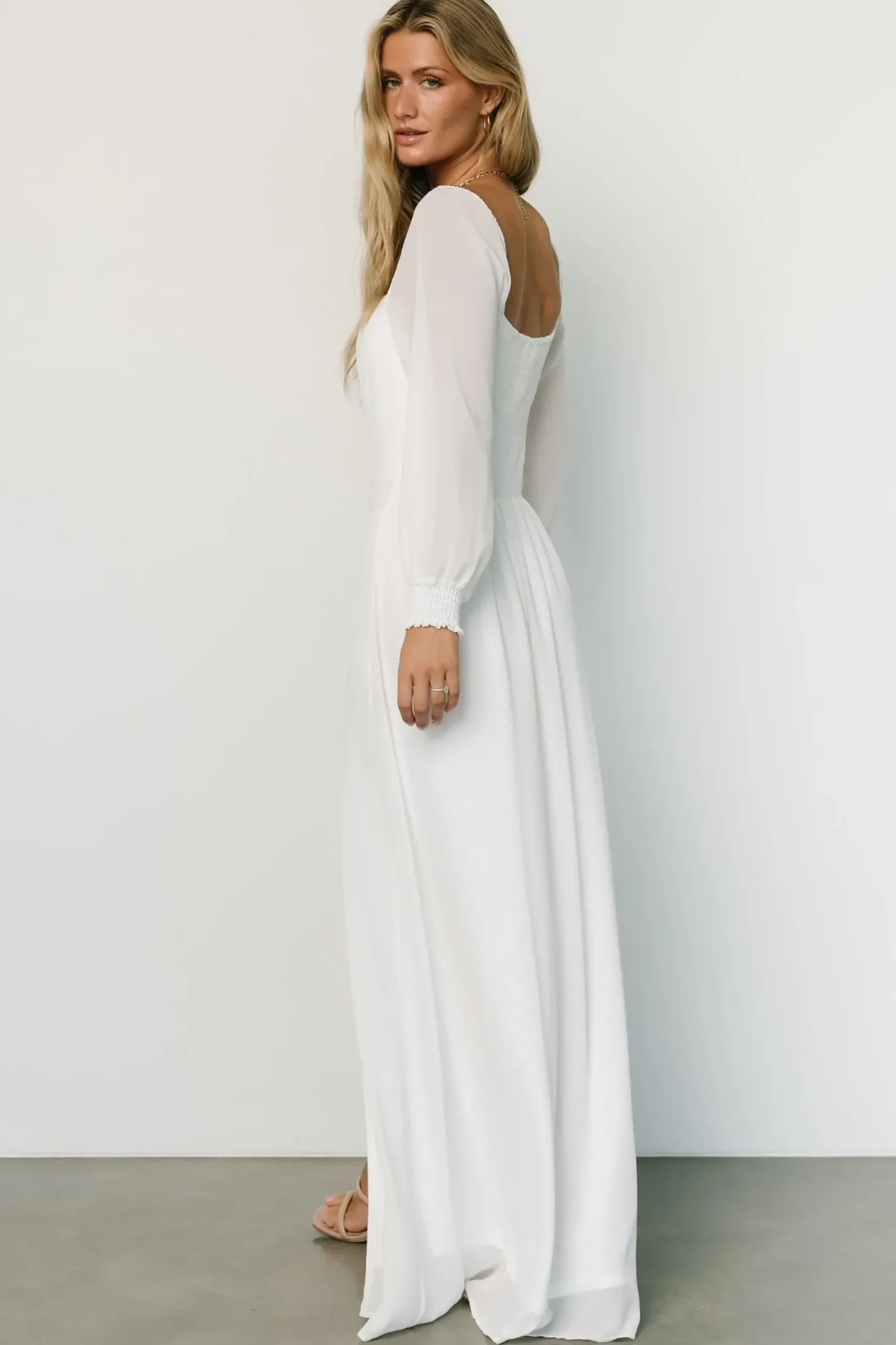 Baltic Born maxi dresses|WEDDING SUITE|Giselle Maxi Dress | White