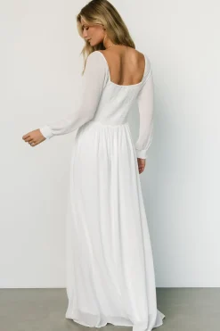 Baltic Born maxi dresses|WEDDING SUITE|Giselle Maxi Dress | White