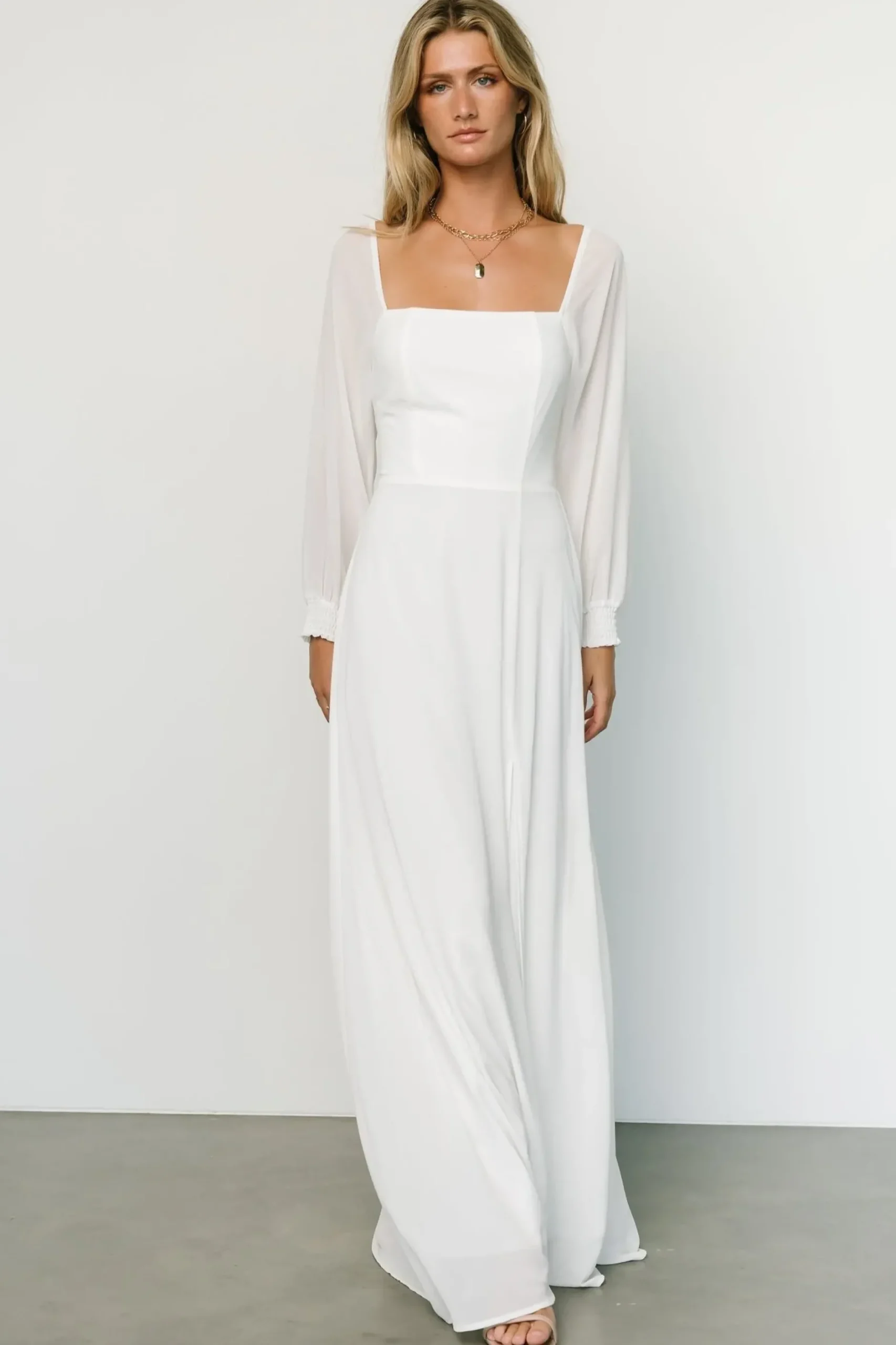 Baltic Born maxi dresses|WEDDING SUITE|Giselle Maxi Dress | White