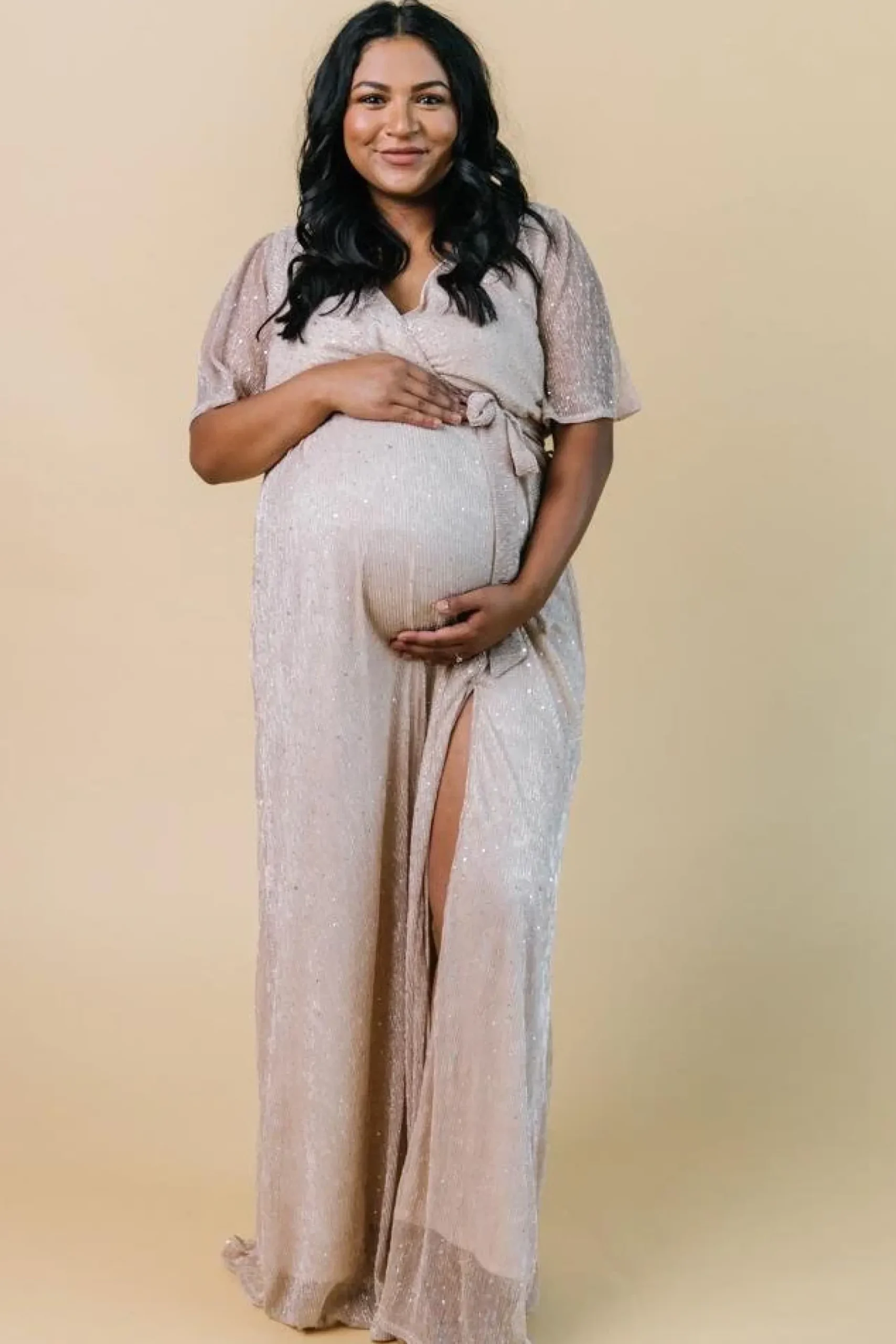 Baltic Born SALE|Grace Sparkle Gown | Champagne