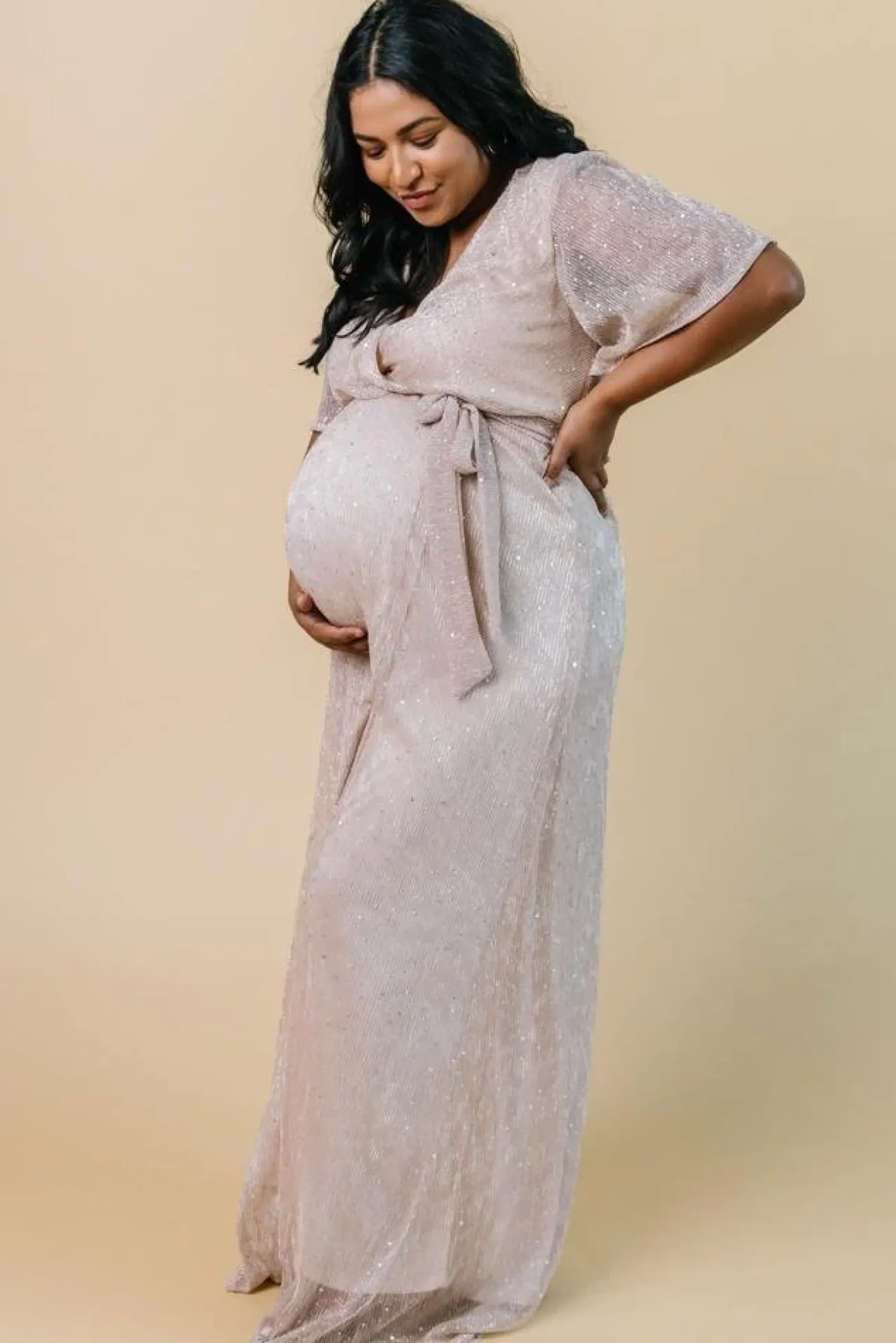 Baltic Born SALE|Grace Sparkle Gown | Champagne