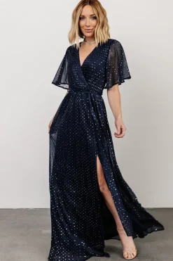 Baltic Born SALE|Grace Sparkle Gown | Navy