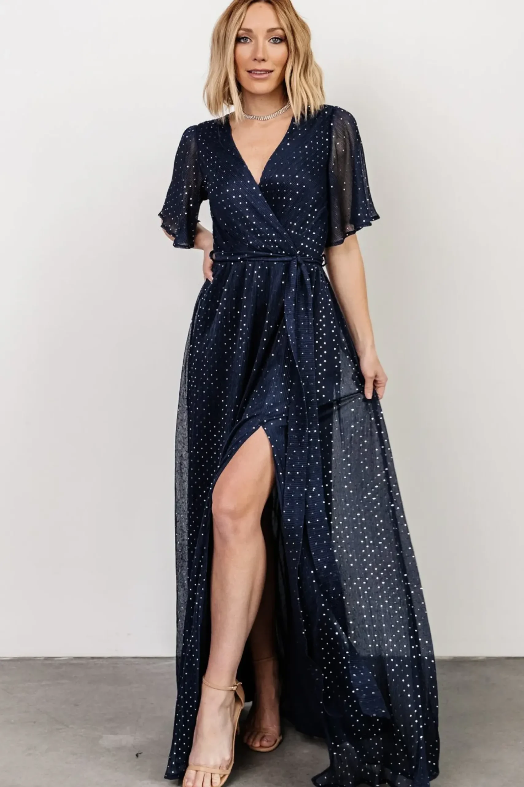 Baltic Born SALE|Grace Sparkle Gown | Navy