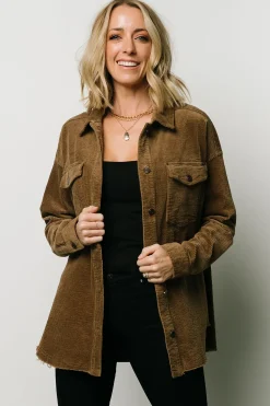 Baltic Born outerwear|WINTER ESSENTIALS|Greeley Corduroy Jacket | Coffee