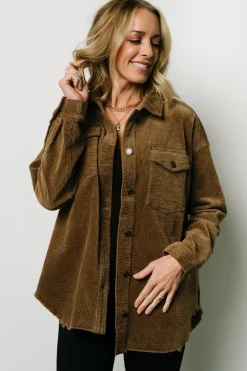 Baltic Born outerwear|WINTER ESSENTIALS|Greeley Corduroy Jacket | Coffee