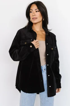 Baltic Born outerwear|WINTER ESSENTIALS|Greeley Corduroy Jacket | Black