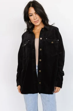 Baltic Born outerwear|WINTER ESSENTIALS|Greeley Corduroy Jacket | Black