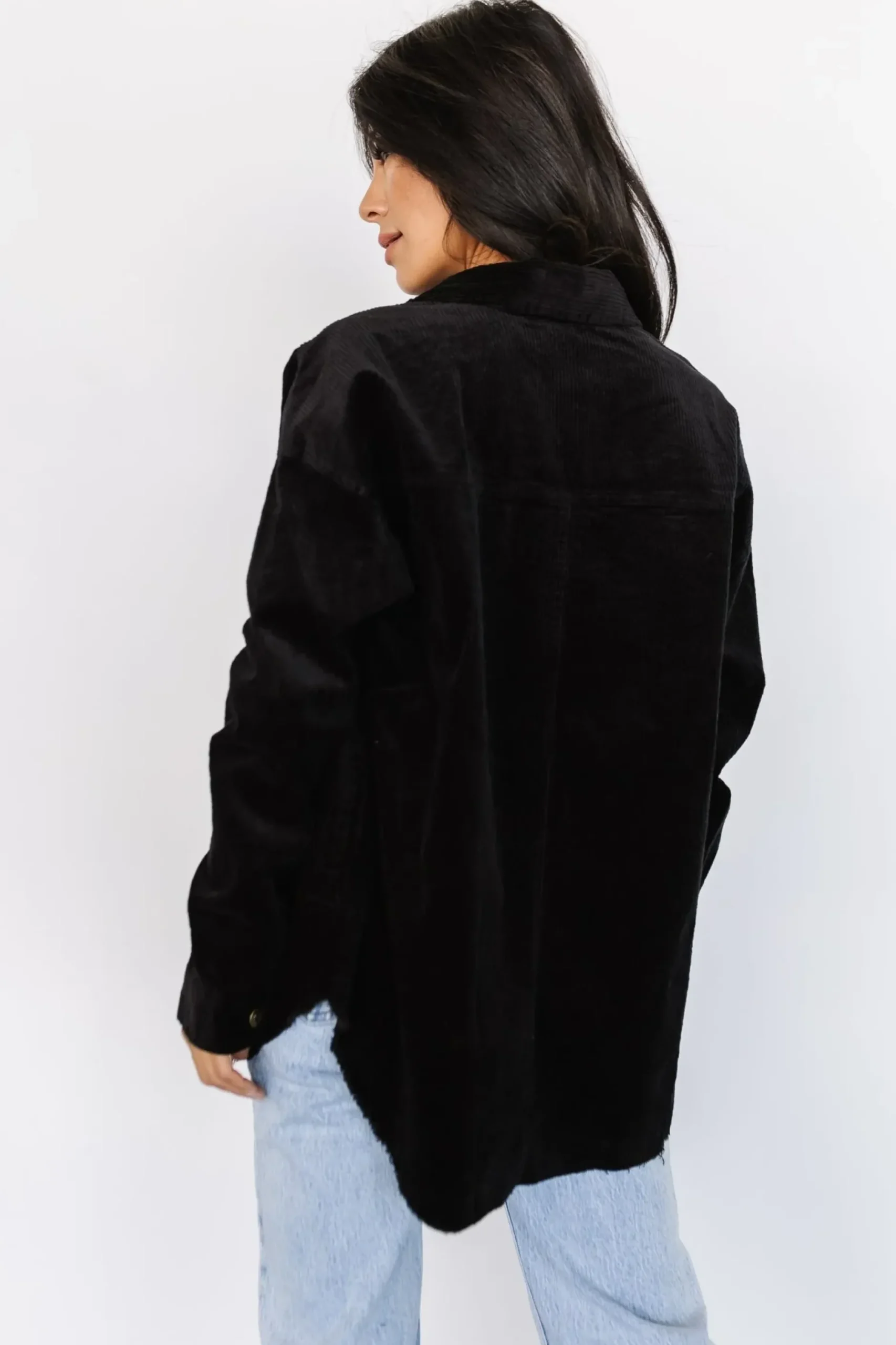 Baltic Born outerwear|WINTER ESSENTIALS|Greeley Corduroy Jacket | Black