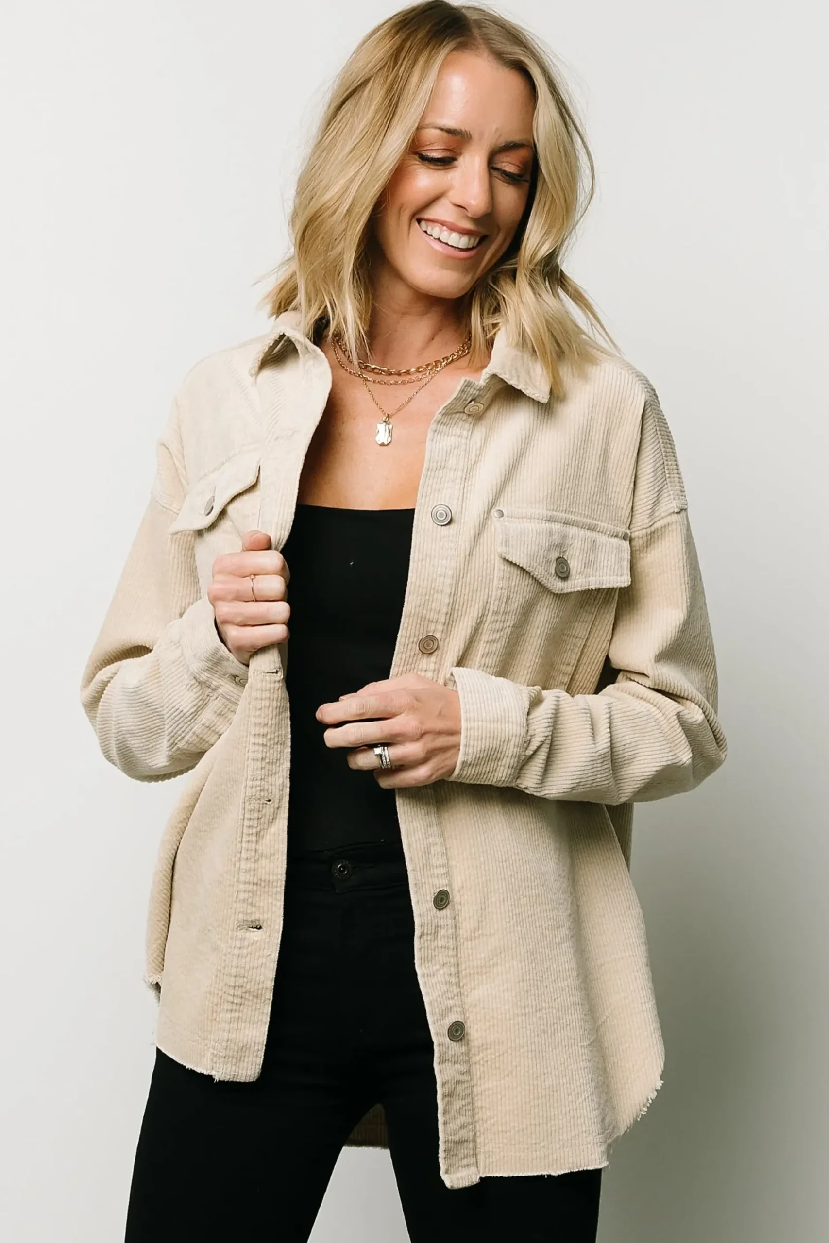 Baltic Born outerwear|WINTER ESSENTIALS|Greeley Corduroy Jacket | Sand