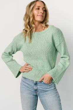 Baltic Born sweaters|Haddock Knit Sweater | Green