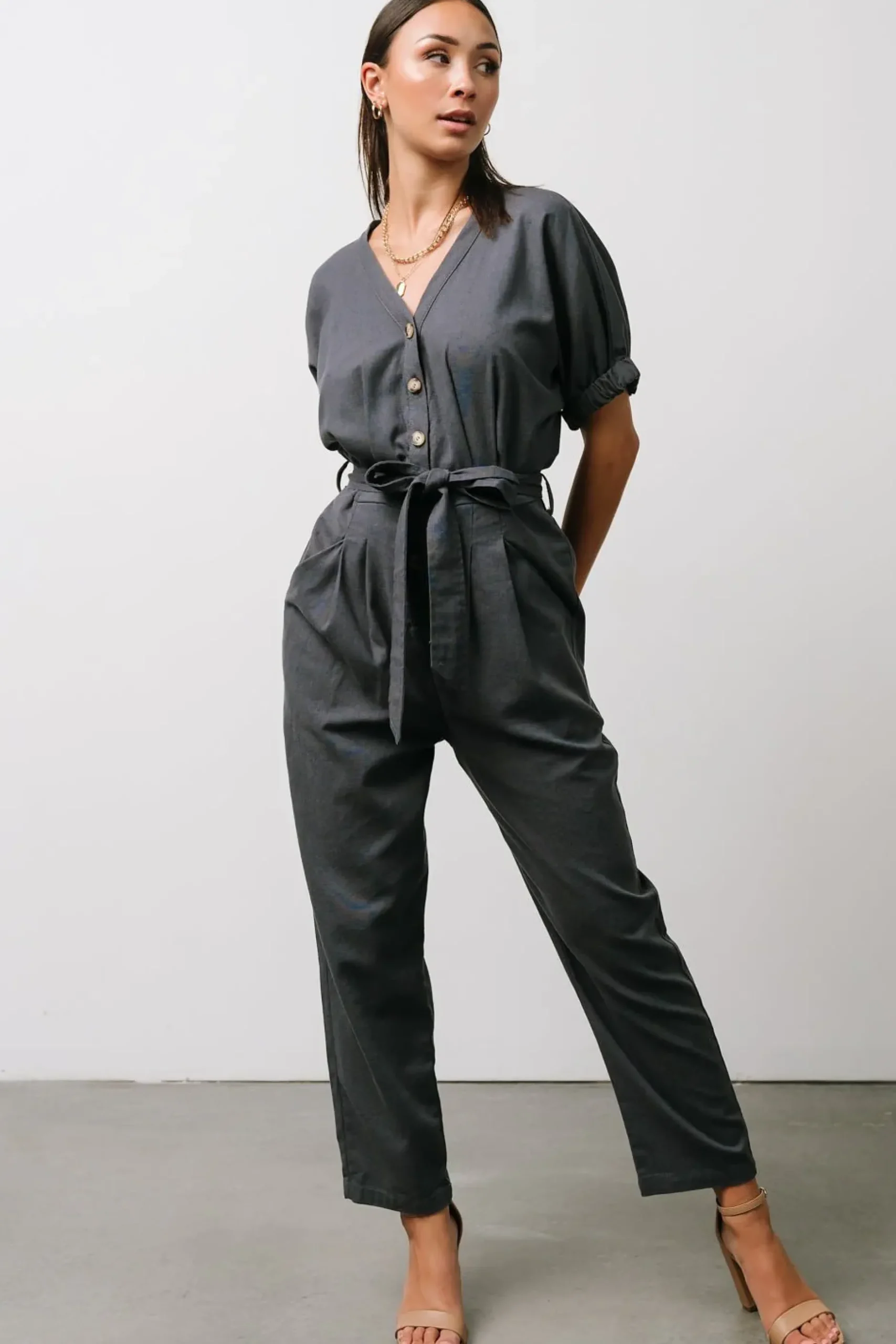 Baltic Born SALE|Heidi Jumpsuit | Ash