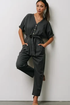 Baltic Born SALE|Heidi Jumpsuit | Dark Slate