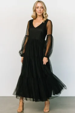 Baltic Born tulle styles|COMING SOON|Hoffman Tulle Maxi Dress | Black