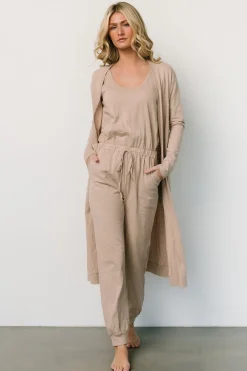 Baltic Born cardigans|Janae Jumpsuit + Cardigan Set | Oatmeal